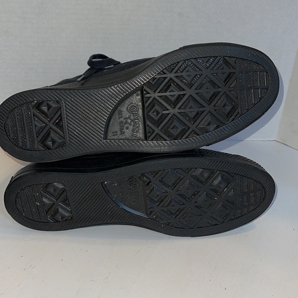 Converse Chuck Taylor Hi Top Black XHi Combat Boot Zipper M 11 W 13 - Picture 6 of 8